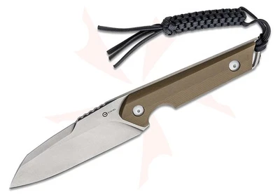 Cuchillo de hoja fija CIVIVI Kepler bronceado mango G-10 nuevo C2109B-NUEVO en caja-envío gratuito Foto 1 de 4