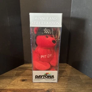 Vintage 1999 Daytona 500 Feb 2000 PIT CREW Beanie Bear NASCAR 8488/25,000 In Box - Picture 1 of 7