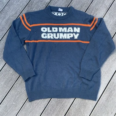 Goose Island Beer Co Old Man Grumpy Crewneck Sweater Mike Ditka Chicago Bears L - Image 1 of 3