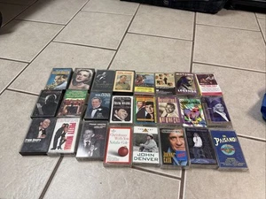 Lot 24 Cassette Tapes Frank Sinatra Barbara Streisand and more - Picture 1 of 5