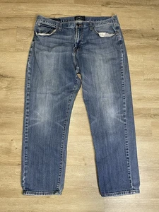 Lucky Brand 221 Original Straight Leg Herren Gr. 36 Mid Wash Denim Jeans Grunge - Bild 1 von 8