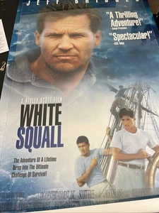 Vintage White Squall 1996 Rolled Original video promo poster Excellent #26 - Picture 1 of 6