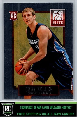 2013-14 Panini Elite #/999 Cody Zeller #212 Rookie Charlotte Bobcats - Image 1 of 2