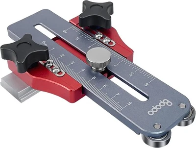 Table Saw Thin Rip Jig Guide for Cutting 3/8 x 3/4 T slot, Black  - Image 1 of 4