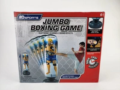 MD Sports Jumbo 70" Boxing Game W/ Electronic Scorer Kickboxing Bag • New In Box - Image 1 of 4