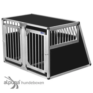 N79 Hundetransportbox Gitterbox Aluminium Transportbox Hundebox Alubox Autobox - Bild 1 von 7