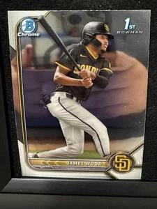 Bowman 2022 - Chrome Prospects James Wood #BCP-108 (RC) - Imagen 1 de 2