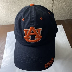 Auburn University AU Baseball Cap schwarz mit orangefarbenem Logo Mütze Tiger - Bild 1 von 5
