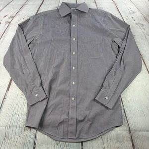 Brooks Brothers Regent Non Iron Supima Cotton Mens Dress Shirt 15 - 33 Gingham - Picture 1 of 9