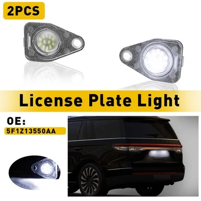 Conjunto de luz de lámpara de matrícula LED para Freestar Freestyle Taurus X Expedition Foto 1 de 4