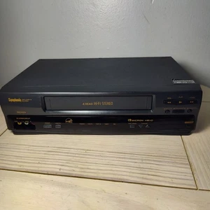 Symphonic Vr-79wf VCR Video Cassette Tape Player Recorder Tested No Remote - Picture 1 of 10