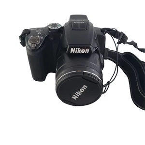 Nikon Coolpix P500 Black Digital Camera w/ 2 New Batteries + Charger 16gb Card - Picture 1 of 11