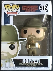 FUNKO POP Stranger Things n°512 Hopper Très bon état - Imagen 1 de 6