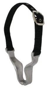 Showman Adjustable NYLON CRIBBING COLLAR w/ Aluminum hinge Adjusts 14" to 18" - Picture 1 of 1