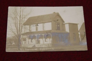 M.E. Parsonage, Ohio City Ohio Postcard - Real Photo RPPC - Picture 1 of 2