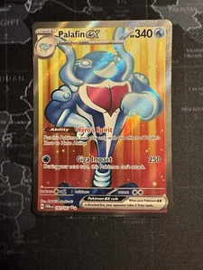 Pokemon TCG Palafin EX 193/167 Double Rare - Twilight Masquerade - Picture 1 of 2