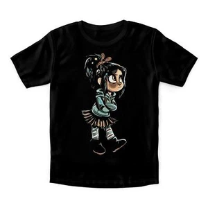 Wreck-it Ralph Vanellope T-shirt | Black - Picture 1 of 2