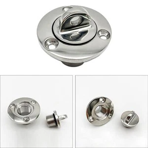 Marine Boat Drain Plug Bung Screw Type 1 inch Boat Transom Drain Plug Garboard - Picture 1 of 7