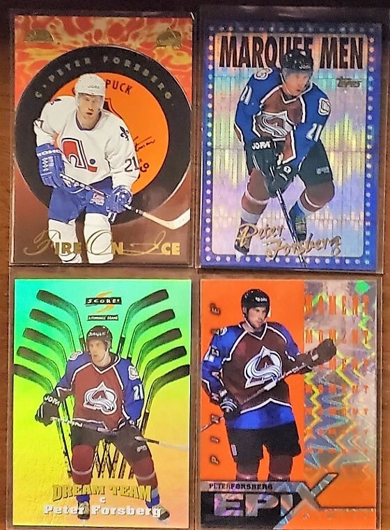 Assorted Peter Forsberg Cards (You Pick) Base, Inserts, SPs, Serial Numbered - Image 1 of 1
