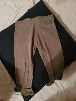 Pantalones legging Matilda Jane talla 2T marrón con volantes en capas Benny Foto 1 de 3