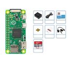 Kit de démarrage Raspberry Pi Zero boîtier d'alimentation dissipateur thermique 16 Go carte micro SD