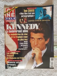 CINE REVUE N°30 1999 KENNEDY NATHALIE SIMON FABIENNE EGAL MADONNA LAETITIA CASTA - Foto 1 di 16