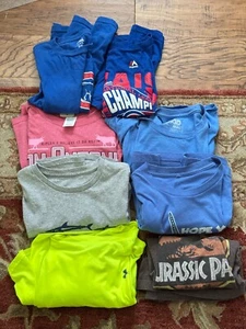 Boy Medium T-Shirt Lot (Cubs, Star Wars, Elf, UA, etc.) - Picture 1 of 16