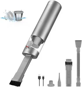 Aspirapolvere portatile 3 in 1, aspirapolvere auto senza fili con potente aspirazione M1 - Foto 1 di 8