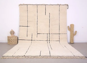 2 Custom Moroccan Rugs - 10 x 14 ft and 2.5 x 14 ft - Two Handmade Berber Rugs - Picture 1 of 14