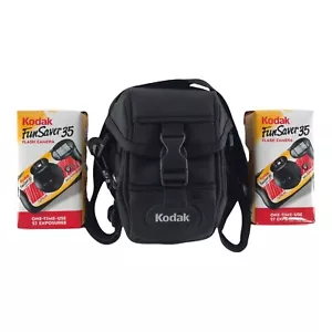 Kodak Fun Saver 35 35 35 mm Einweg Filmkamera Menge 2 mit Etui abgelaufen 2006 - Bild 1 von 11
