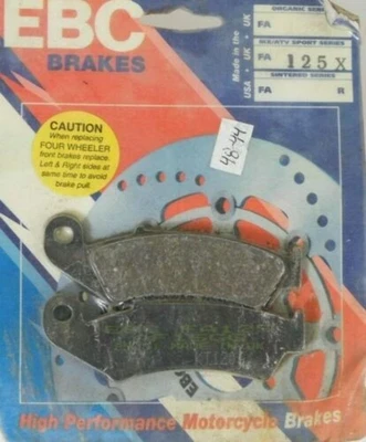 Pastillas de freno EBC FA125X Honda CR125 CR250 CR500 1987-1994 Foto 1 de 4