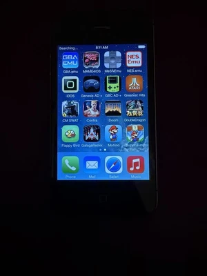 Apple iPhone 4 8gb Retro Games Nes Super Nintendo Sega Genesis Gameboy - Image 1 of 4