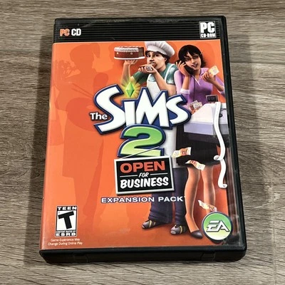 The Sims 2: Open For Business - Expansion Pack - PC - CD-ROM - CIB - Image 1 of 3