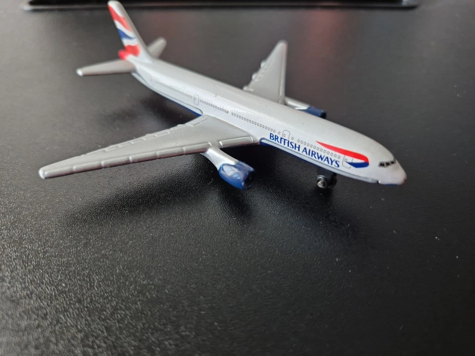 British Airways 2005 - Matchbox - B777-200 - Modelo de avión de plástico Foto 1 de 4