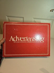 VINTAGE Adverteasing The Game of Slogans Commercials & Jingles Cadaco 1988 CIB - Picture 1 of 5