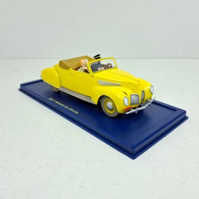 1/43 Car auto voiture Tintin Lincoln Zephyr du Haddock Sept boules cristal Atlas - Imagen 1 de 4