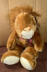 Vintage Kellytoy LION Large Stuffed Plush Animal 18" Soft Floppy 1998 UWT - Picture 1 of 11