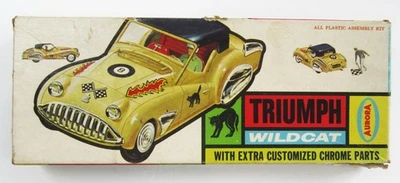 BOX ONLY 1961 Aurora Triumph Wildcat Car Model Kit 546-79 Used NO CONTENTS - Image 1 of 2