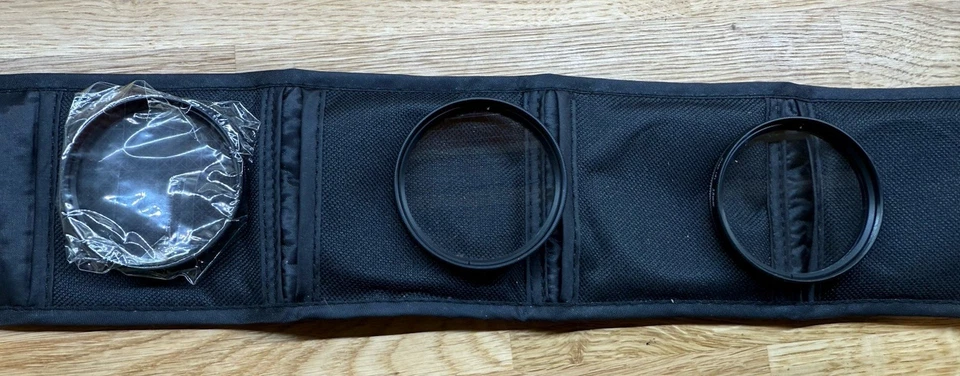 Set of 3 Unbranded 58mm Star Effect Cameras Lens Filters Star 4 6 & 8 In Pouch - Image 1 of 4