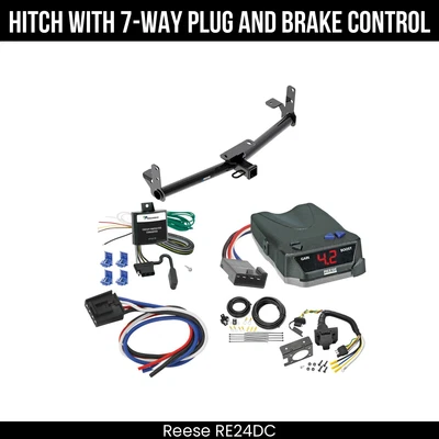 Paquete de remolque de enganche + control de freno para 07-09 Chevrolet Equinox Pontiac Torrent 84028 Foto 1 de 4