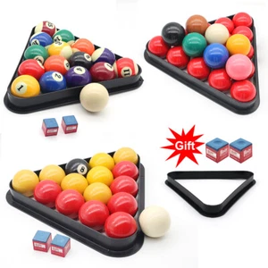 2-1/16'' Inch Snooker Billiard Balls 2" Pool Balls 2-1/4"16 Balls With Triangle - Picture 1 of 15