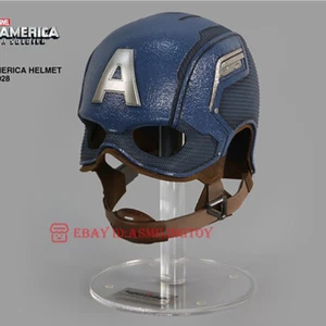 King Arts 1/1 MPS028 Captain America Helmet The Winter Soldier In Stock - Picture 1 of 9