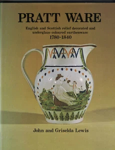 Pratt Ware English & Scottish Relief Decorated - J & G Lewis  (HC, DJ, 1993) - Picture 1 of 7