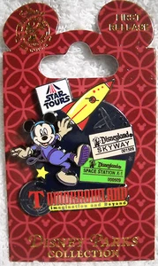 Mickey Mouse - Tomorrowland Area Icons Disney Pin NEW First Release - Picture 1 of 1