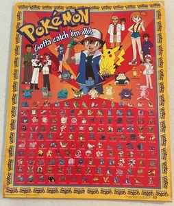 Pokemon original vintage poster, Got to catch them all - Picture 1 of 5