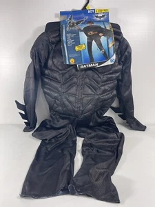 DC BATMAN Boys Size L (10-12) Halloween Costume Dress Up Play - Picture 1 of 7