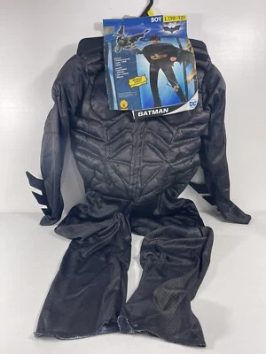 DC BATMAN Boys Size L (10-12) Halloween Costume Dress Up Play - Image 1 of 4