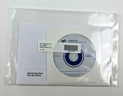 Software EFI Fiery Desktop SE EFIGSBp v.1.0 pn.45052565 + Doc.  NUEVO, sin abrir  Foto 1 de 3