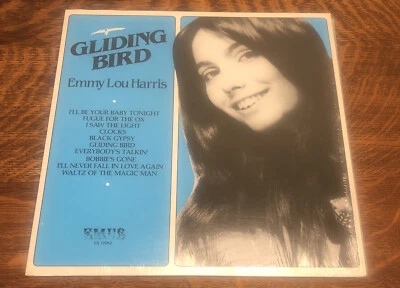 EMMY LOU HARRIS~Gliding Bird~1979 Emus Records ES-12052~Ex Vinyl, Shrink Foto 1 de 4