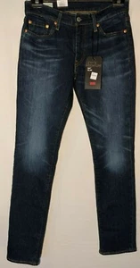 MEN'S LEVI'S JEANS 511 SLIM STRETCH BLUE SIZE 29" LEG 32" NWT RRP $139.95 - Picture 1 of 12